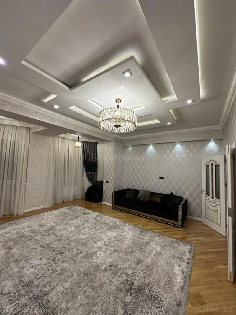 Satılır 3 otaqlı Mənzil Yeni tikili 124 m² İnşaatçılar m. - şəkil 3
