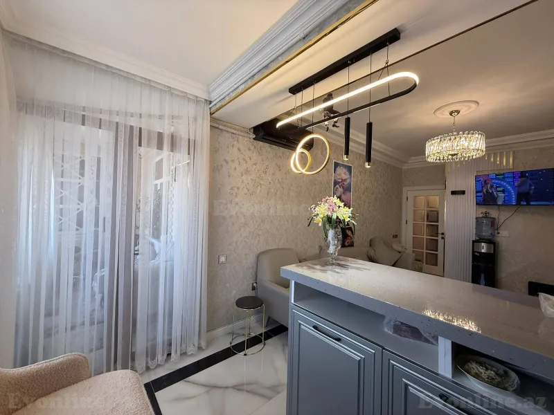 Satılır 3 otaqlı Mənzil Yeni tikili 114 m² Həzi Aslanov m. - şəkil 3