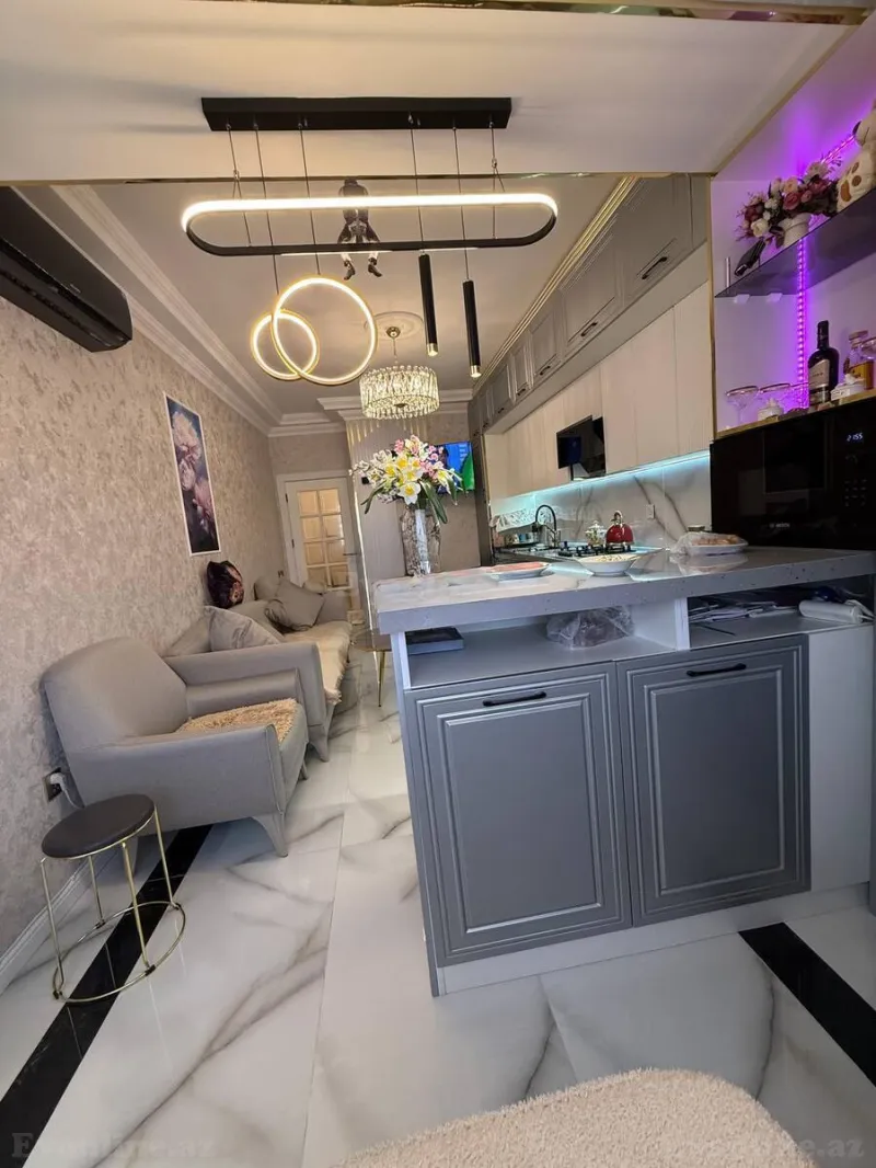 Satılır 3 otaqlı Mənzil Yeni tikili 114 m² Həzi Aslanov m. - şəkil 4