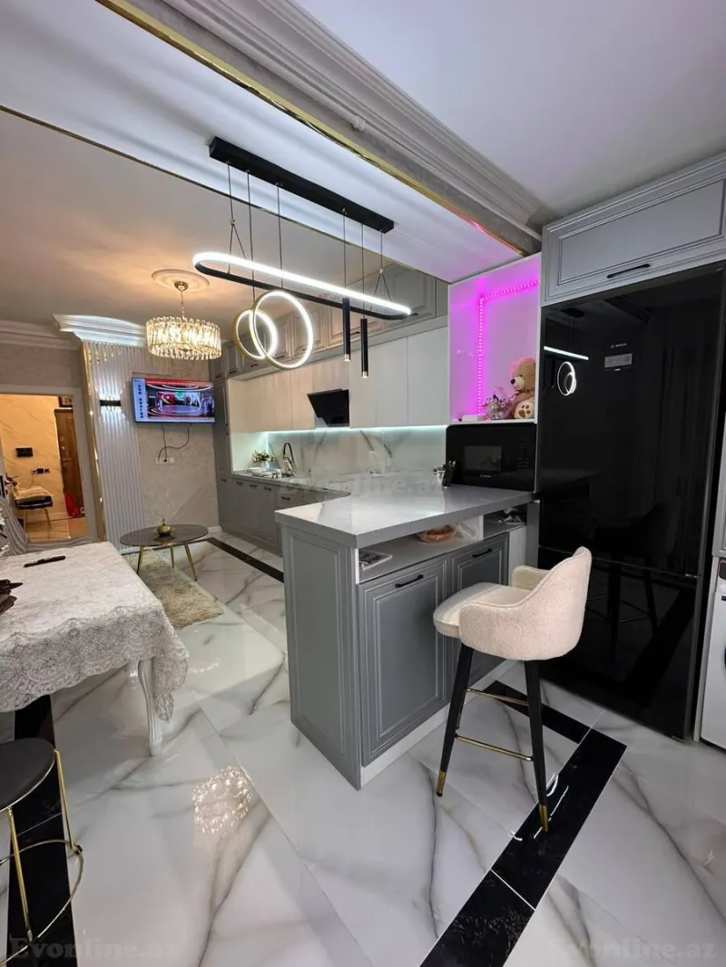 Satılır 3 otaqlı Mənzil Yeni tikili 114 m² Həzi Aslanov m. - şəkil 6