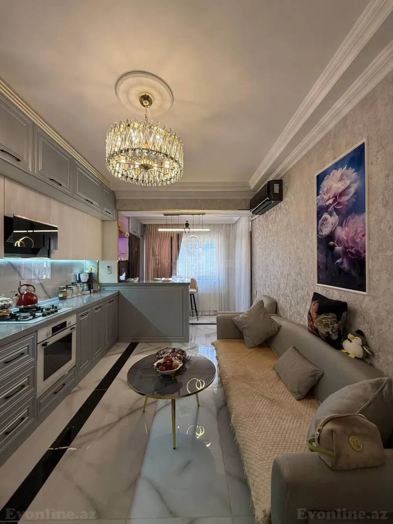 Satılır 3 otaqlı Mənzil Yeni tikili 114 m² Həzi Aslanov m. - şəkil 8