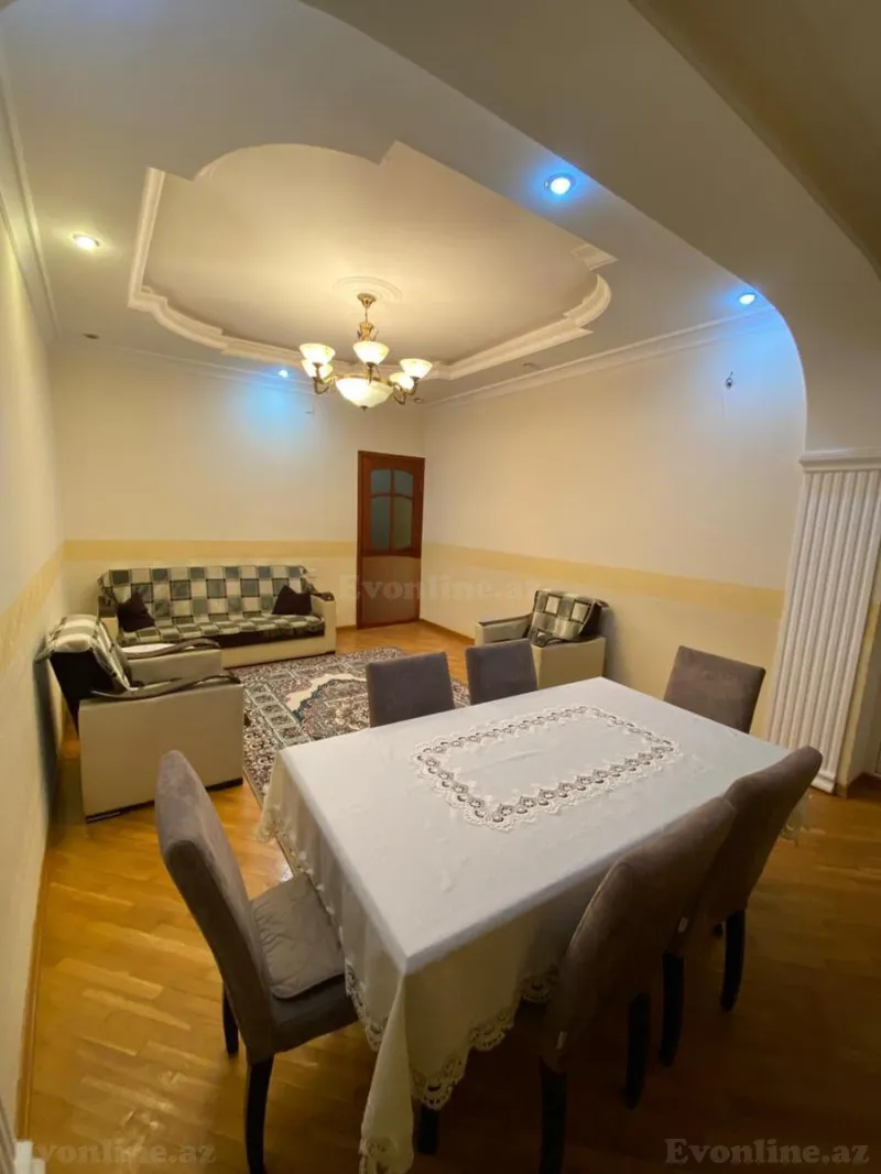 Kirayə verilir 3 otaqlı Mənzil Yeni tikili 120 m² Elmlər Akademiyası m. - şəkil 2