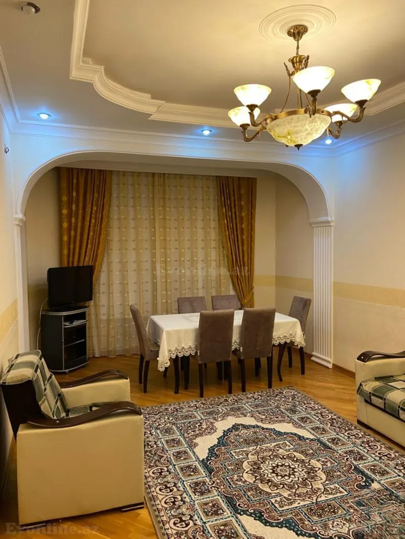 Kirayə verilir 3 otaqlı Mənzil Yeni tikili 120 m² Elmlər Akademiyası m. - şəkil 3