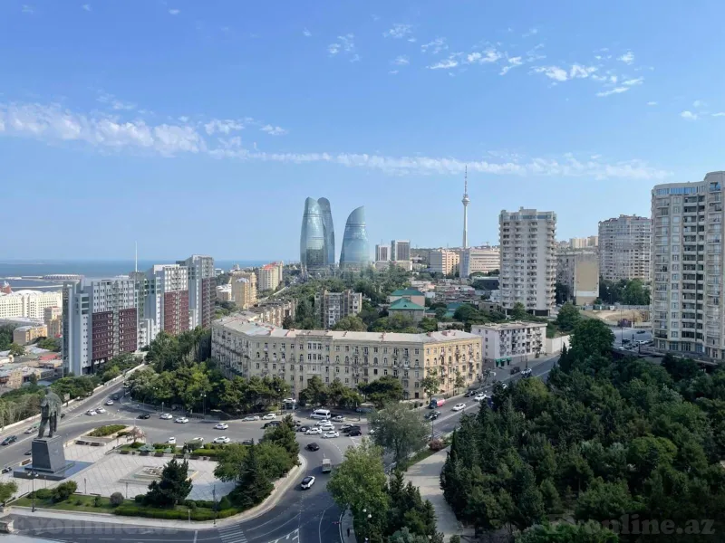 Satılır 3 otaqlı Mənzil Yeni tikili 110 m² Elmlər Akademiyası m. - şəkil 16