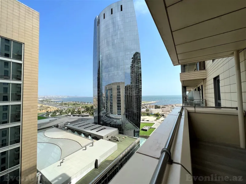 Kirayə verilir 3 otaqlı Mənzil Yeni tikili 150 m² Səbail r. - şəkil 17