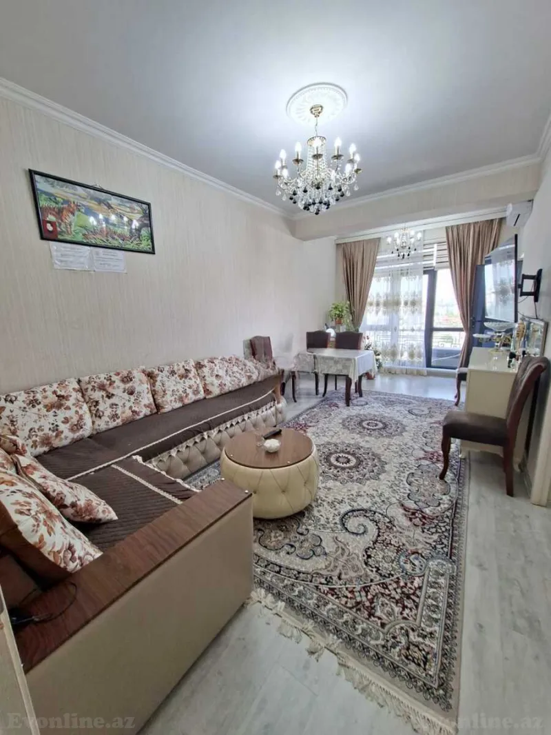 Satılır 2 otaqlı Mənzil Yeni tikili 60 m² Nəriman Nərimanov m. - şəkil 2