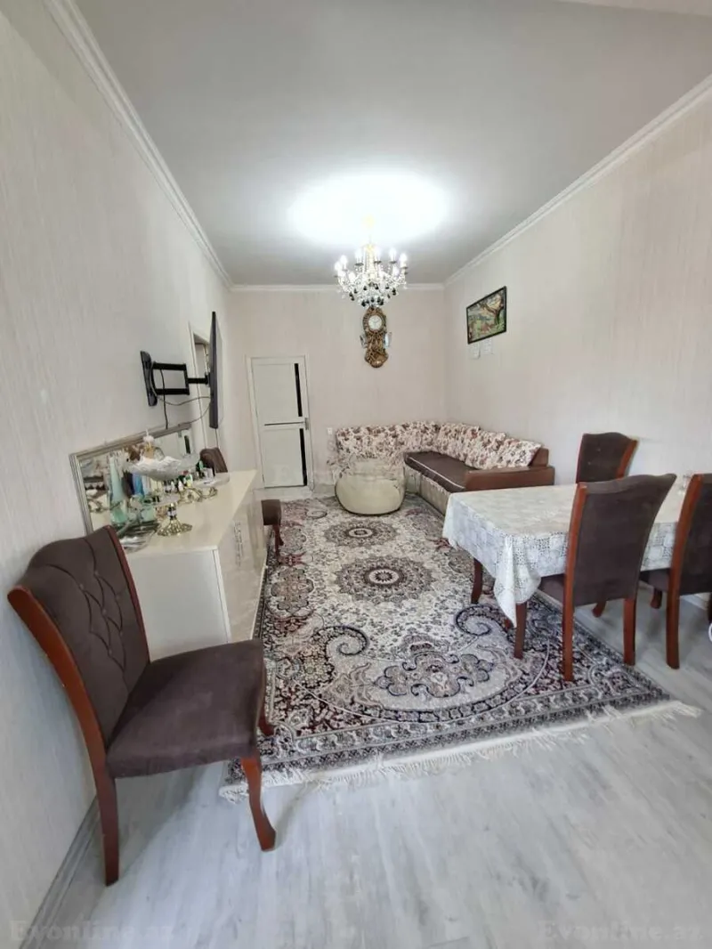 Satılır 2 otaqlı Mənzil Yeni tikili 60 m² Nəriman Nərimanov m. - şəkil 3