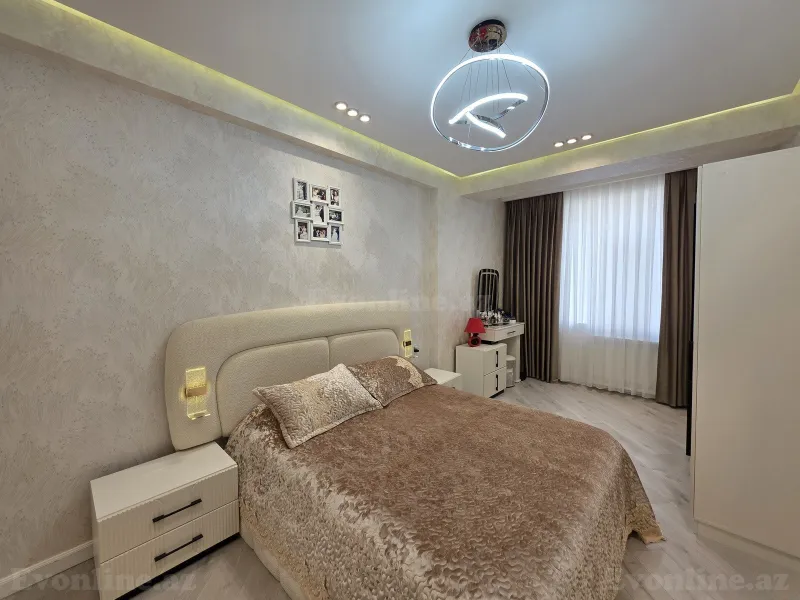 Satılır 3 otaqlı Mənzil Yeni tikili 91 m² Həzi Aslanov m. - şəkil 3
