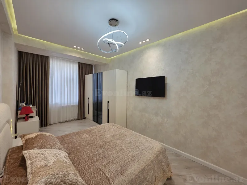 Satılır 3 otaqlı Mənzil Yeni tikili 91 m² Həzi Aslanov m. - şəkil 4