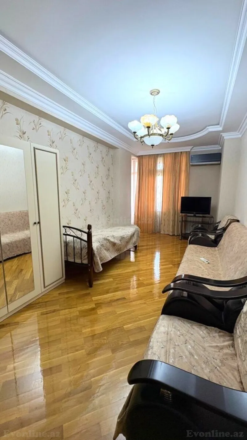 Kirayə verilir 2 otaqlı Mənzil Yeni tikili 85 m² 8 Noyabr m. - şəkil 3