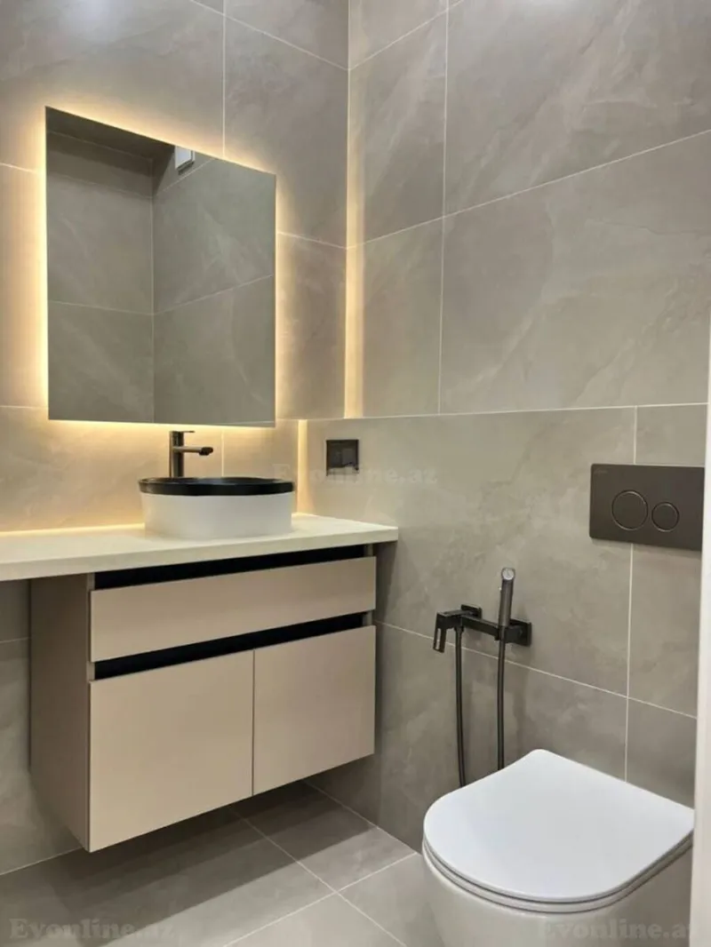 Kirayə verilir 2 otaqlı Mənzil Yeni tikili 80 m² Nizami m. - şəkil 6