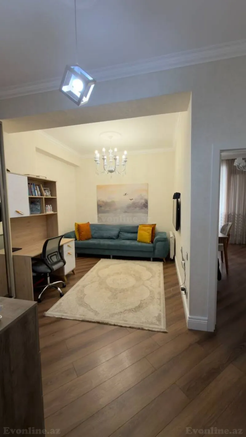 Satılır 2 otaqlı Mənzil Yeni tikili 54 m² Gənclik m. - şəkil 2