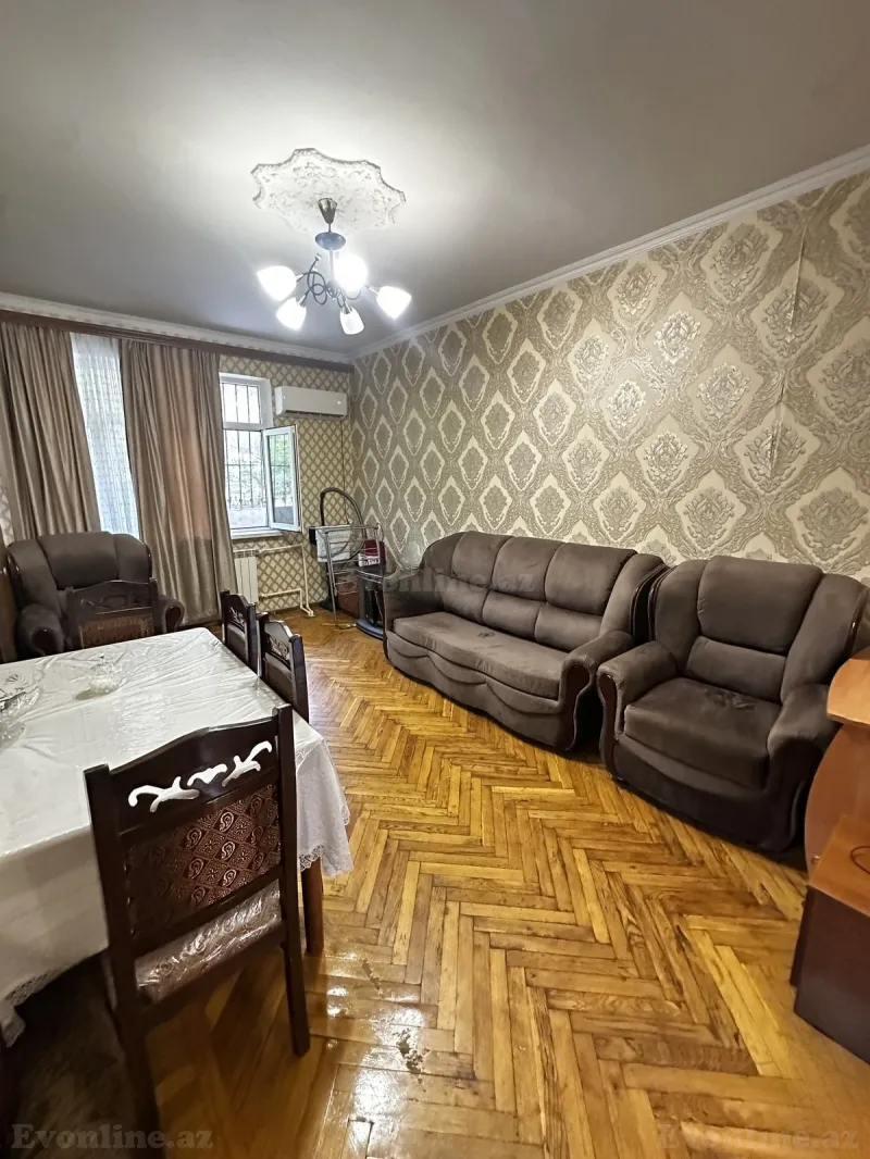 Satılır 2 otaqlı Mənzil Köhnə tikili 52 m² Memar Əcəmi m. - şəkil 4