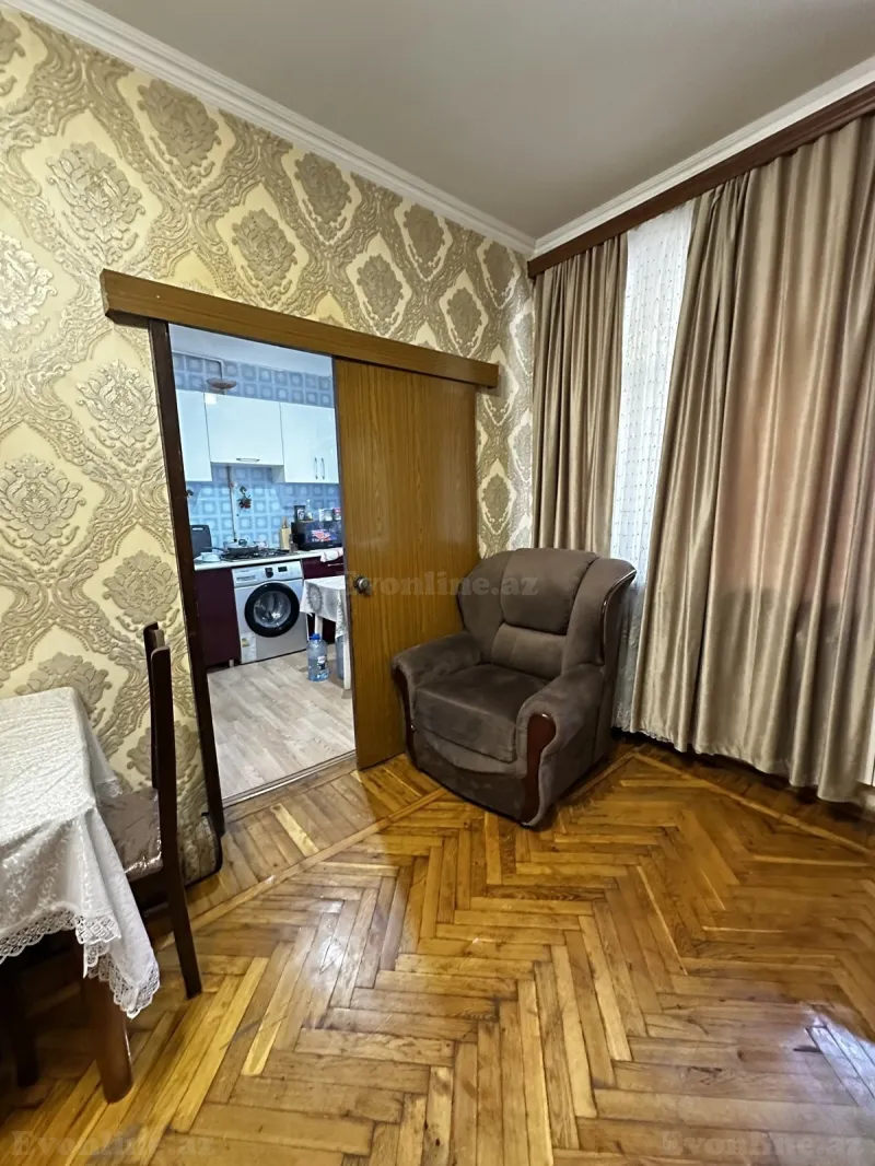 Satılır 2 otaqlı Mənzil Köhnə tikili 52 m² Memar Əcəmi m. - şəkil 8
