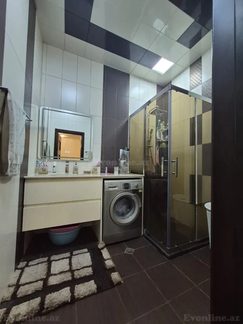 Satılır 3 otaqlı Mənzil Yeni tikili 110 m² İnşaatçılar m. - şəkil 10