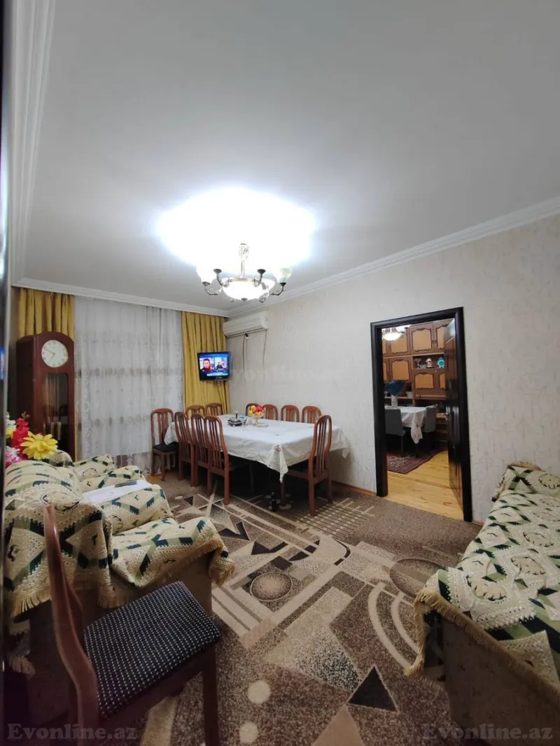 5 otaqlı Mənzil 120 m² Yeni Günəşli Satılır