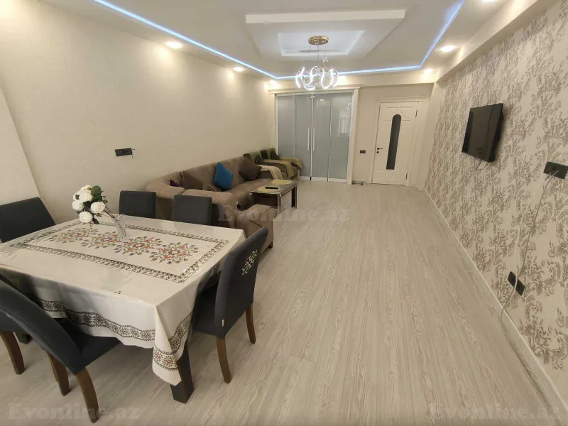 Kirayə verilir 2 otaqlı Mənzil Yeni tikili 86 m² Qara Qarayev m. - şəkil 2