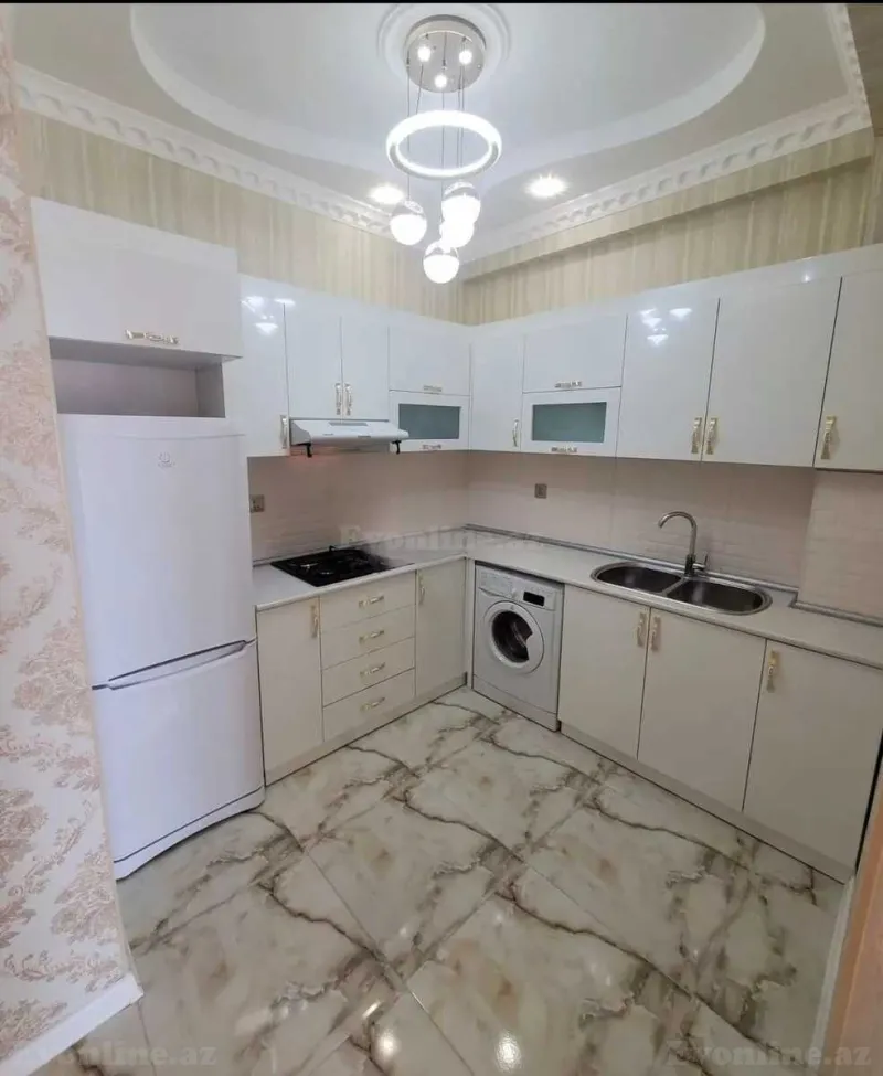 Kirayə verilir 2 otaqlı Mənzil Yeni tikili 70 m² Əhmədli m. - şəkil 7