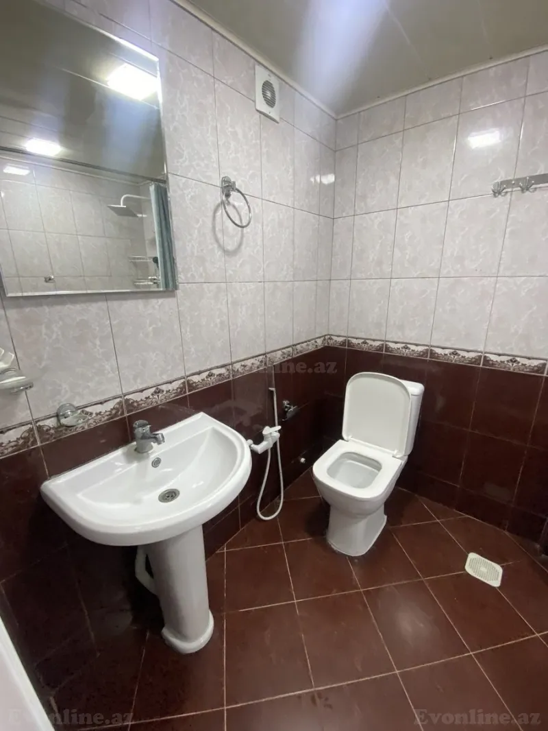 Kirayə verilir 5 otaqlı Mənzil Yeni tikili 250 m² Nərimanov r. - şəkil 23