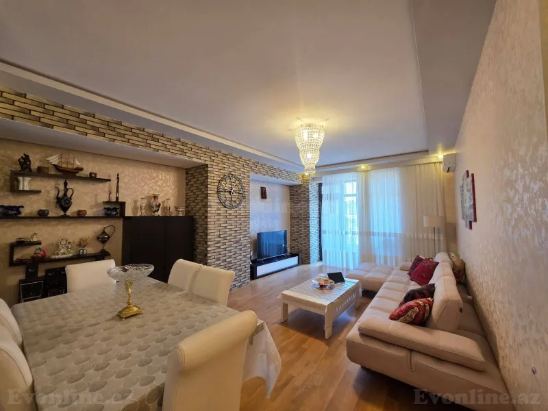 Satılır 3 otaqlı Mənzil Yeni tikili 148 m² 8 Noyabr m. - şəkil 3