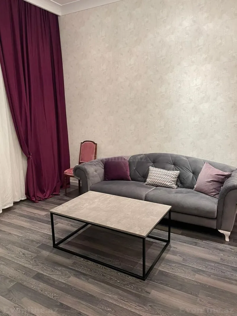 Kirayə verilir 2 otaqlı Mənzil Yeni tikili 90 m² Nizami m. - şəkil 2