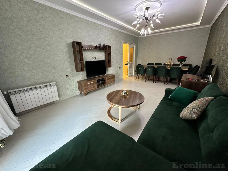 Kirayə verilir 2 otaqlı Mənzil Yeni tikili 100 m² Yasamal r. - şəkil 2
