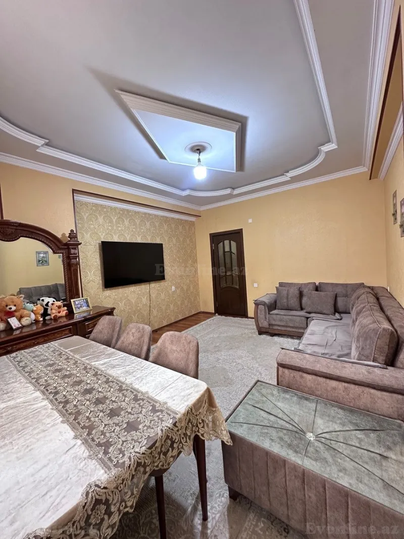 Satılır 3 otaqlı Mənzil Yeni tikili 101 m² Həzi Aslanov - şəkil 2