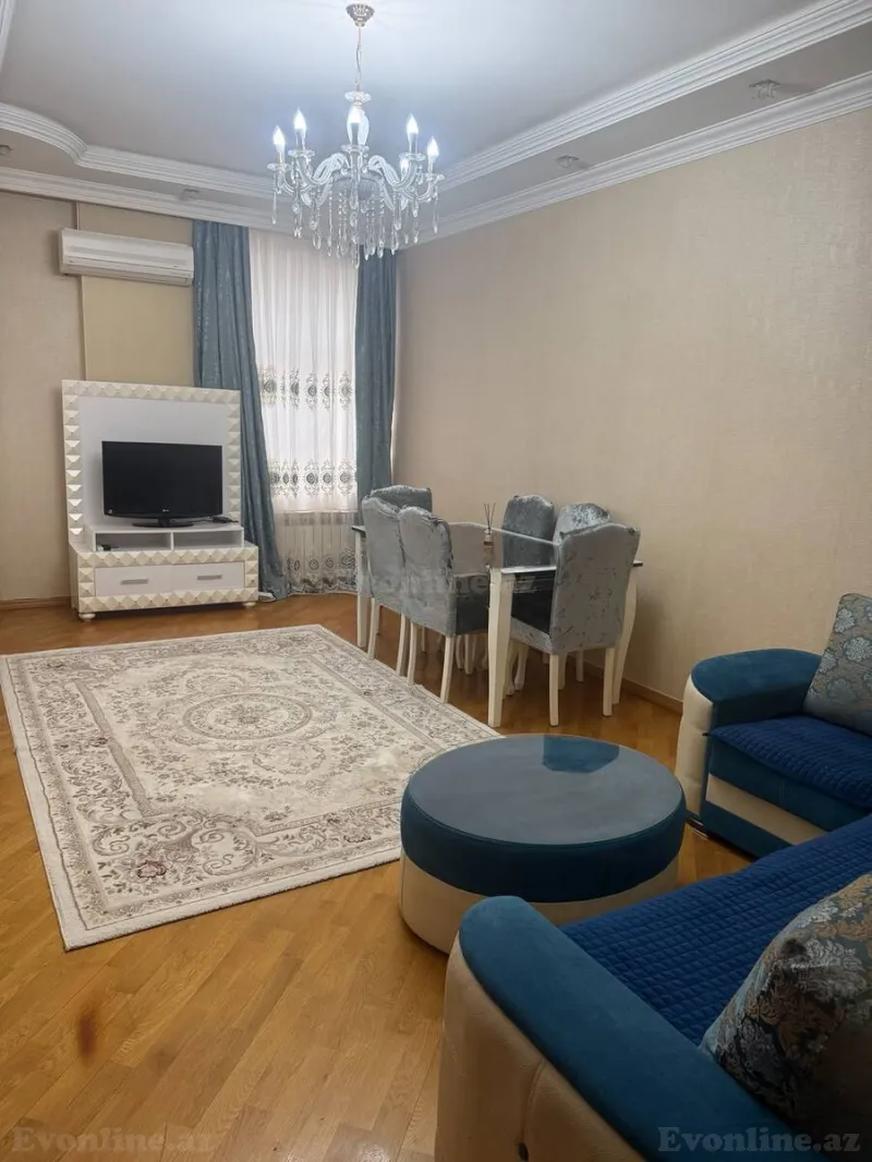 Kirayə verilir 2 otaqlı Mənzil Yeni tikili 70 m² Xətai r. - şəkil 3