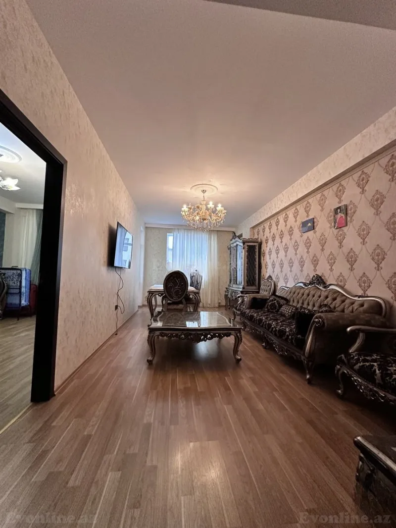 Kirayə verilir 3 otaqlı Mənzil Yeni tikili 95 m² Yeni Yasamal - şəkil 2