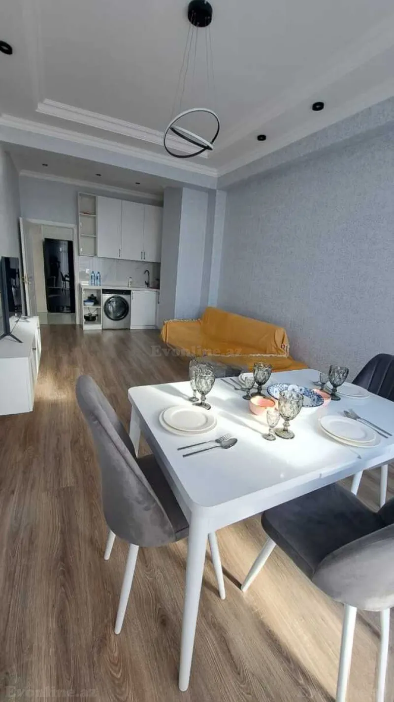 Kirayə verilir 2 otaqlı Mənzil Yeni tikili 60 m² Abşeron r. - şəkil 3