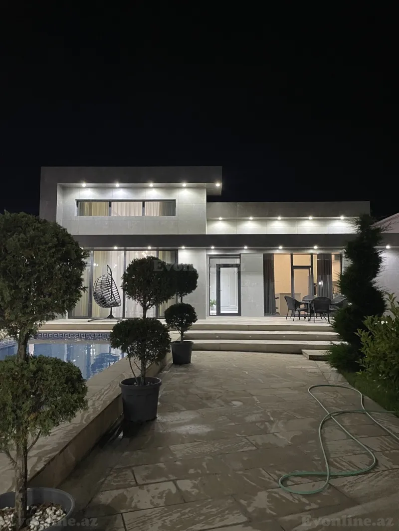 Kirayə verilir 4 otaqlı Həyət evi 350 m² Xəzər r. - şəkil 2
