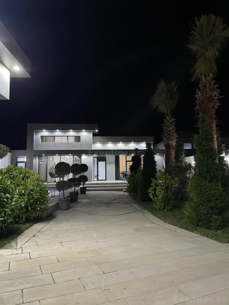 Kirayə verilir 4 otaqlı Həyət evi 350 m² Xəzər r. - şəkil 8