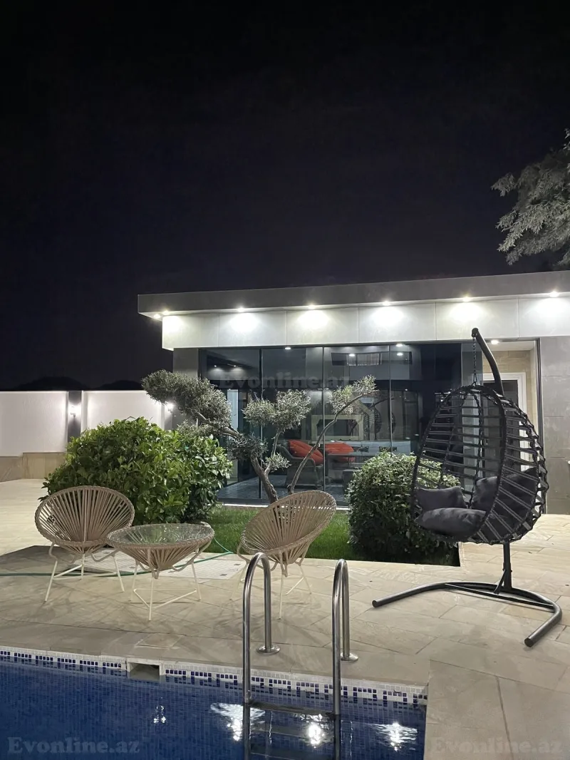 Kirayə verilir 4 otaqlı Həyət evi 350 m² Xəzər r. - şəkil 13