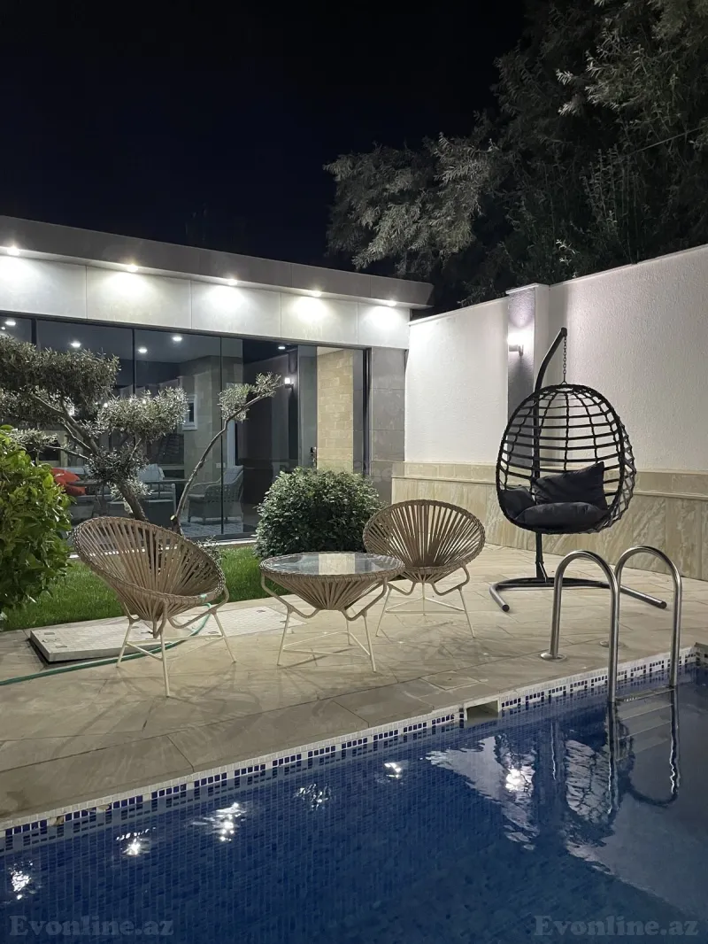 Kirayə verilir 4 otaqlı Həyət evi 350 m² Xəzər r. - şəkil 15