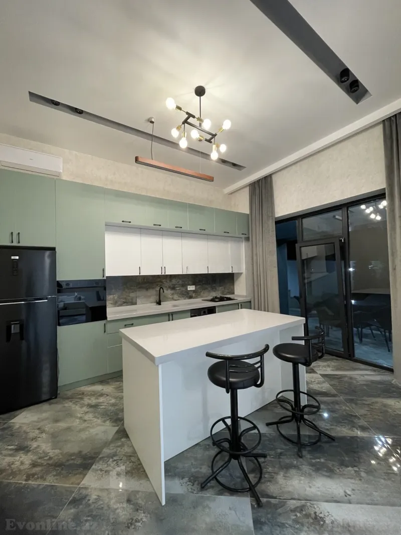 Kirayə verilir 4 otaqlı Həyət evi 350 m² Xəzər r. - şəkil 20