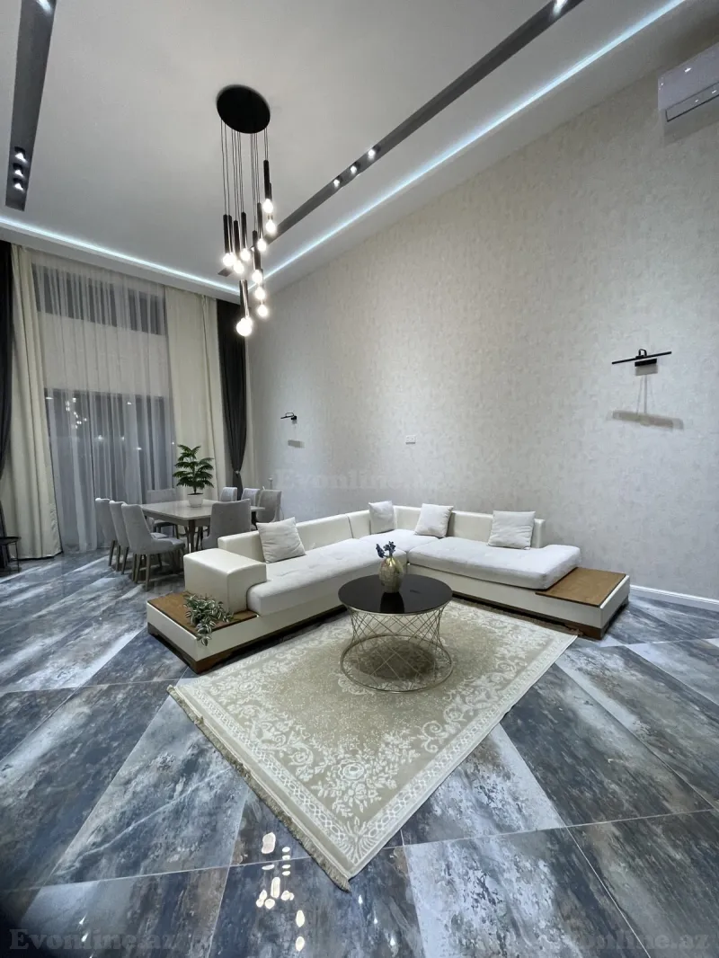 Kirayə verilir 4 otaqlı Həyət evi 350 m² Xəzər r. - şəkil 27