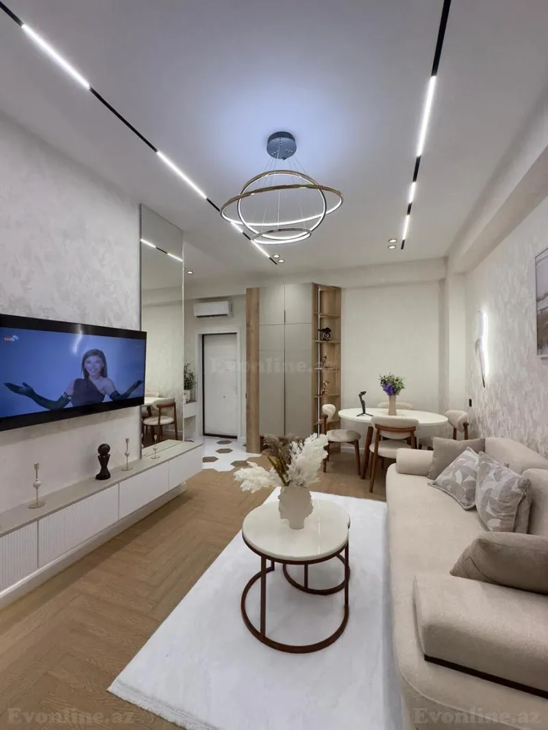 Kirayə verilir 2 otaqlı Mənzil Yeni tikili 53 m² Nəriman Nərimanov m. - şəkil 2