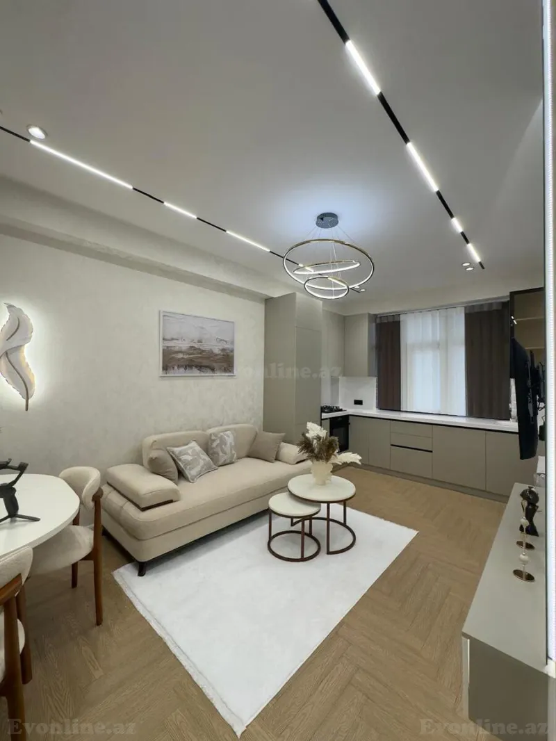 Kirayə verilir 2 otaqlı Mənzil Yeni tikili 53 m² Nəriman Nərimanov m. - şəkil 3