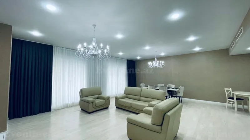 Kirayə verilir 3 otaqlı Mənzil Yeni tikili 190 m² Səbail r.