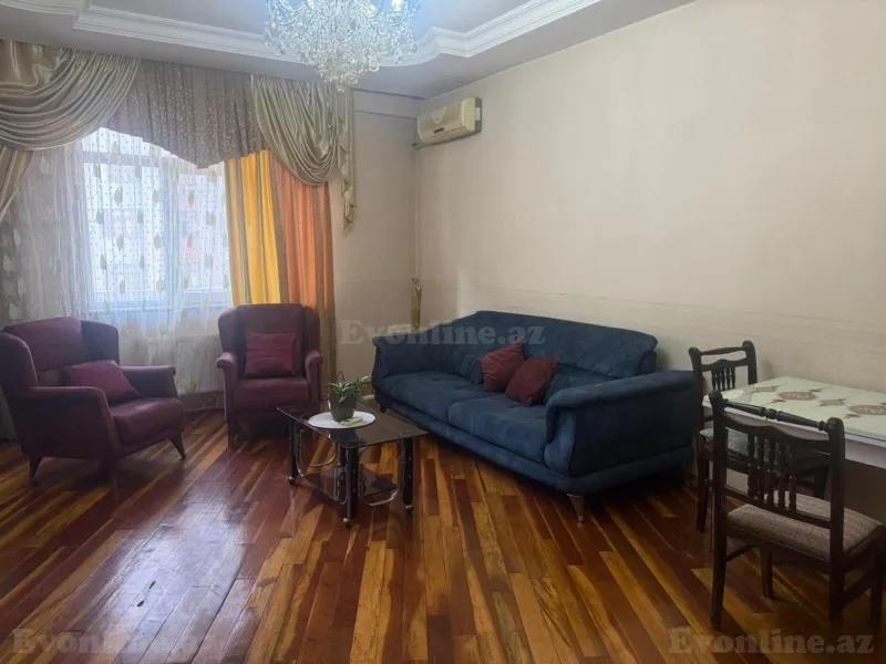 Kirayə verilir 2 otaqlı Mənzil Yeni tikili 96 m² Nəsimi r. - şəkil 2