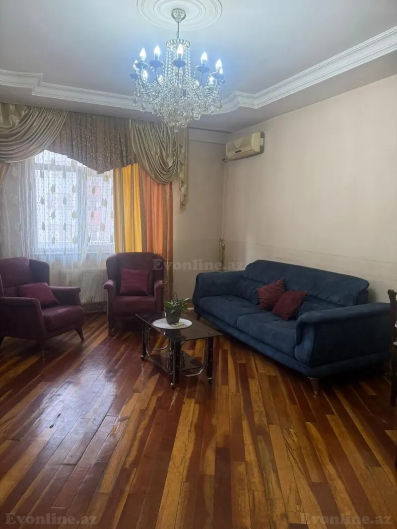 Kirayə verilir 2 otaqlı Mənzil Yeni tikili 96 m² Nəsimi r. - şəkil 3