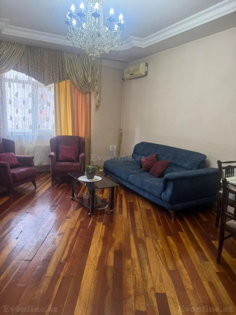 Kirayə verilir 2 otaqlı Mənzil Yeni tikili 96 m² Nəsimi r. - şəkil 4