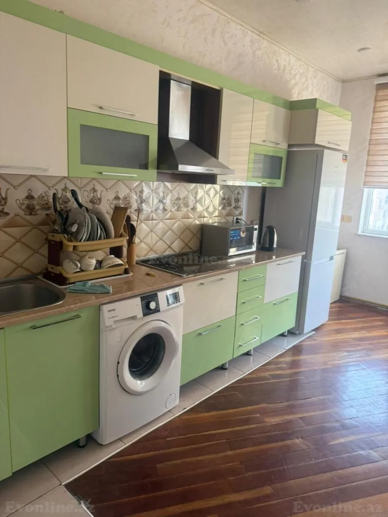 Kirayə verilir 2 otaqlı Mənzil Yeni tikili 96 m² Nəsimi r. - şəkil 6