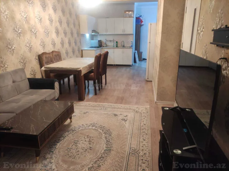 Kirayə verilir 3 otaqlı Mənzil Yeni tikili 70 m² Nərimanov r. - şəkil 4