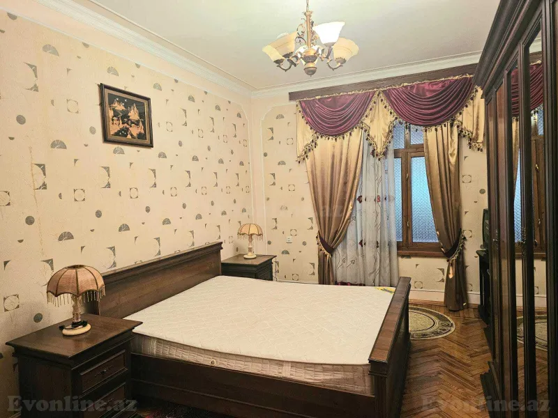 Kirayə verilir 4 otaqlı Mənzil Köhnə tikili 125 m² Nəriman Nərimanov m. - şəkil 22