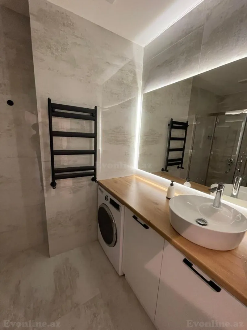 Kirayə verilir 2 otaqlı Mənzil Yeni tikili 70 m² Səbail r. - şəkil 15