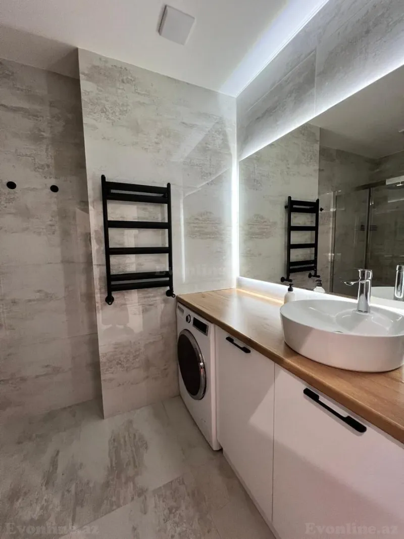 Kirayə verilir 2 otaqlı Mənzil Yeni tikili 70 m² Səbail r. - şəkil 17