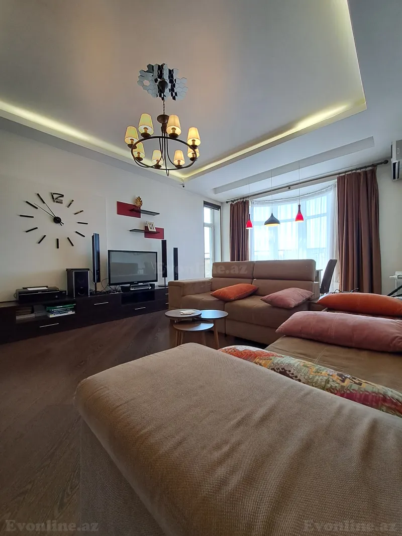 Satılır 3 otaqlı Mənzil Yeni tikili 120 m² Nərimanov r. - şəkil 2