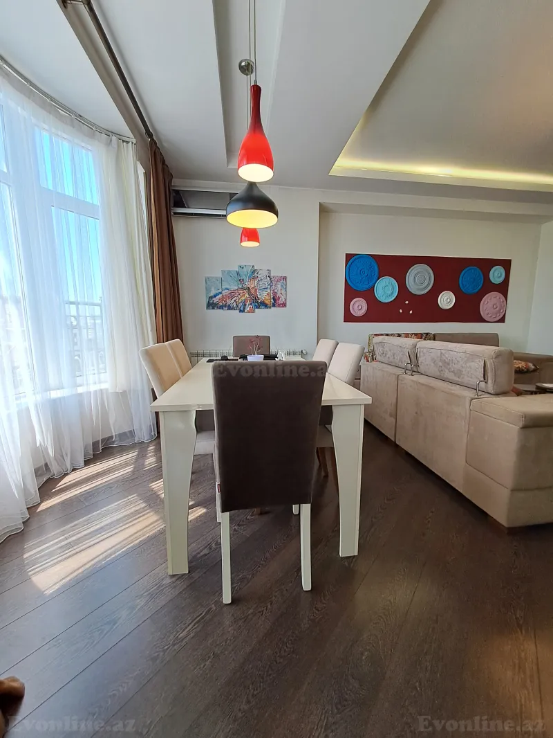 Satılır 3 otaqlı Mənzil Yeni tikili 120 m² Nərimanov r. - şəkil 4
