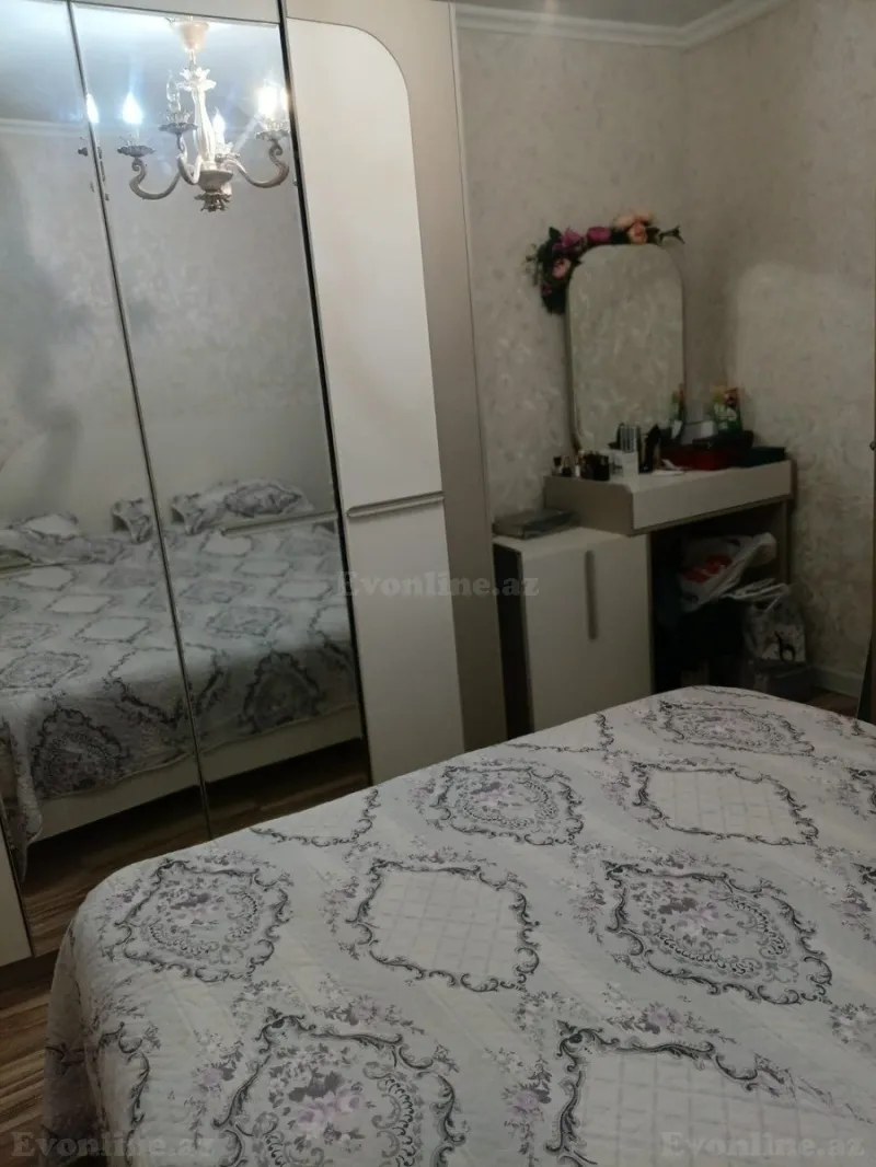 Satılır 3 otaqlı Mənzil Köhnə tikili 60 m² Elmlər Akademiyası m. - şəkil 3